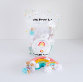 Earth Grown Playdough Kit- Rainbow Sherbert