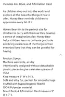 Slumberkins Honey Bear Kin + Lesson Book - Gratitude