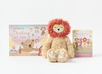 Slumberkins Honey Lion + Hardcover Book