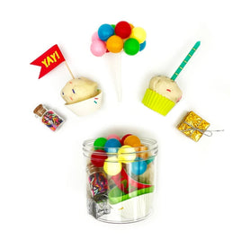 Earth Grown Playdough - Celebration Confetti Sprinkle Play Dough To Go Kit