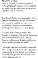 Earth Grown Playdough- Berry Picking Dough To Go