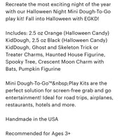 Earth Grown Playdough - Halloween Night Mini Kit