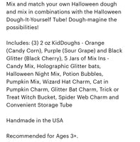 Earth Grown Playdough - Halloween Dough Kit