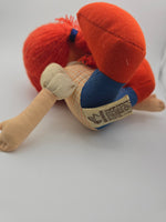 Applause Knickerbocker 1982 vintage plush doll lil whimpers redhead pout hurt 5"