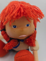 Applause Knickerbocker 1982 vintage plush doll lil whimpers redhead pout hurt 5"