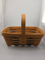 Longaberger Heartland Collection Small Chore Basket Handwoven