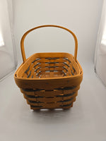 Longaberger Heartland Collection Small Chore Basket Handwoven