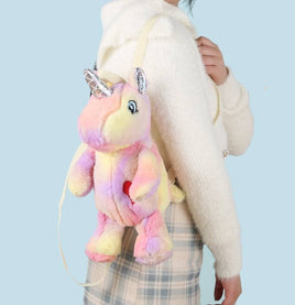 Unicorn Plushie Backpack